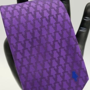 Dreamworks Mens Branch Silhouette  Self-tied Necktie Purple Classic-Poshmark